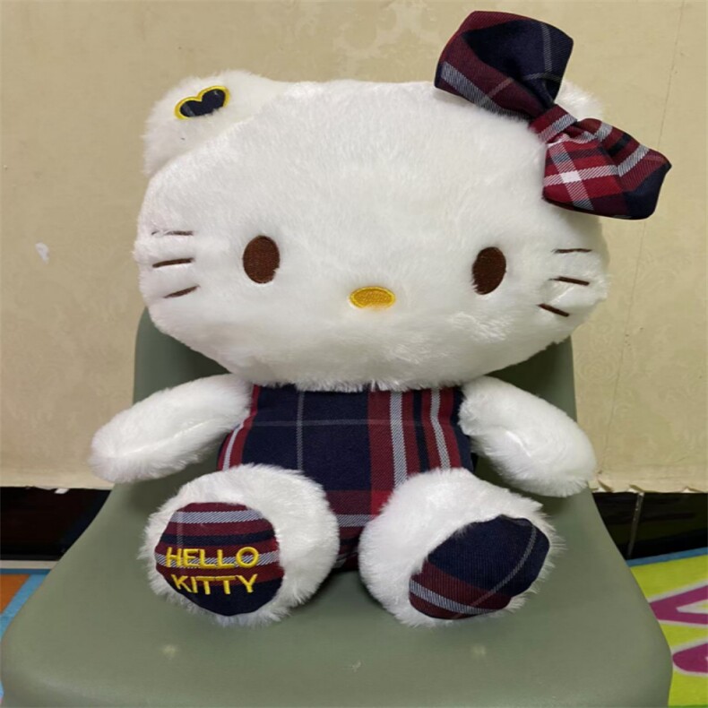 公主裙凯特猫，芊朵朵毛绒玩具