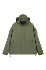 2026春季新款时尚连帽个性潮流百搭情侣防水冲锋衣夹克JK1992-P40，男装夹克，星座1402-1