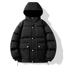2024棉衣冬季新款棉衣男加厚外套棉袄工装面包棉服潮MY8809-P68，男装棉衣，星座1402-1