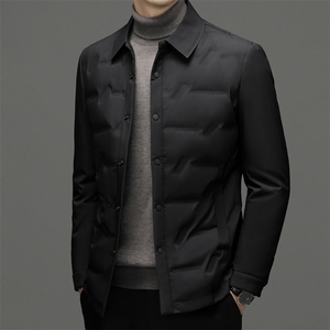 CSYR98203钱塘2020-2冬季厚款商务休闲翻领中年男士羽绒服P185图片
