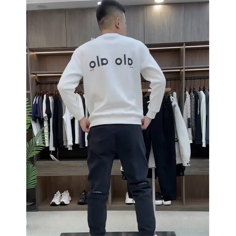 1506A/GW6520/P37印花秋冬卫衣春秋季韩版新款圆领宽松上衣潮流，男装卫衣，星座1506A