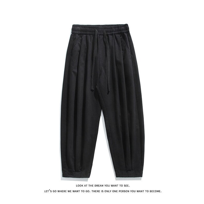 美式潮高腰显瘦宽松大码全棉休闲裤小束脚K8583-P42【特价】,男装休闲裤,电商A007