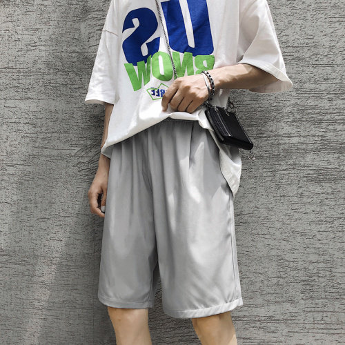 运动裤男潮牌宽松五分短裤休闲工装DK516特批15（控价29.9),男装休闲裤,星座718-1
