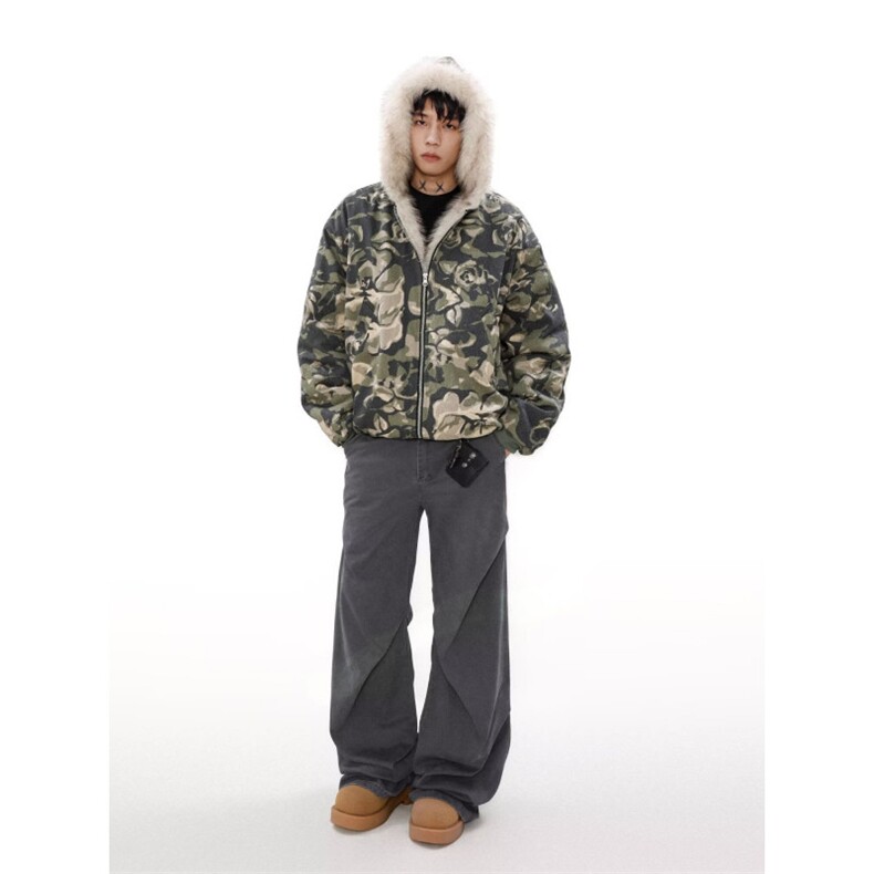 1506-1/M13211/P92迷彩棉衣男冷库专用防寒服套服棉袄加厚宽松,男装棉衣,星座1506-1