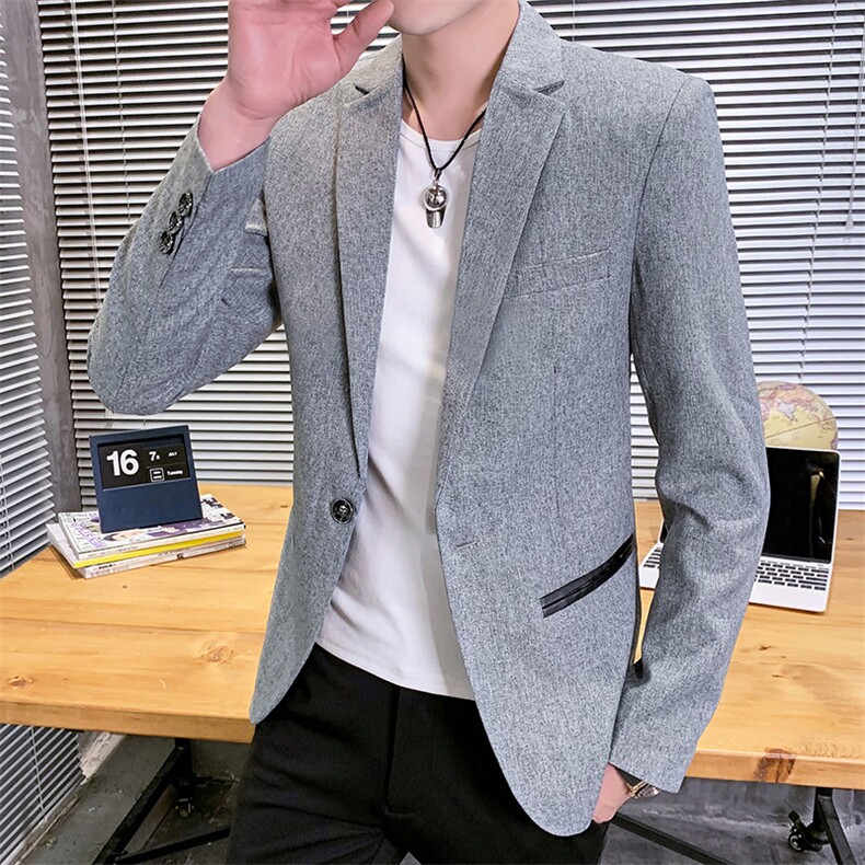 2021韩版新款小西装男士花色单西外套型男夜店西服男潮XF807-P70,男装西服,星座217-4