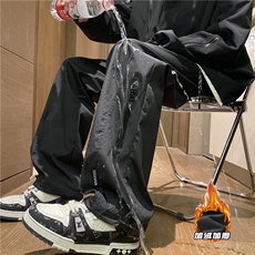 2025冬季新款加绒拉链机能防水冲锋裤B315-K23521JR-特p35控68，男装休闲裤，电商B315