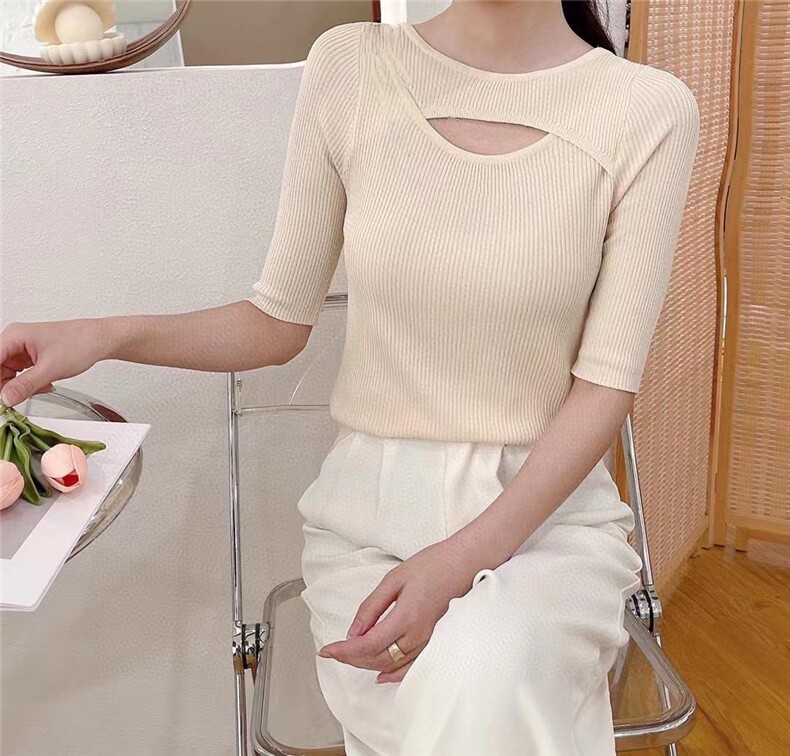 镂空针织衫，其它，魅力元素