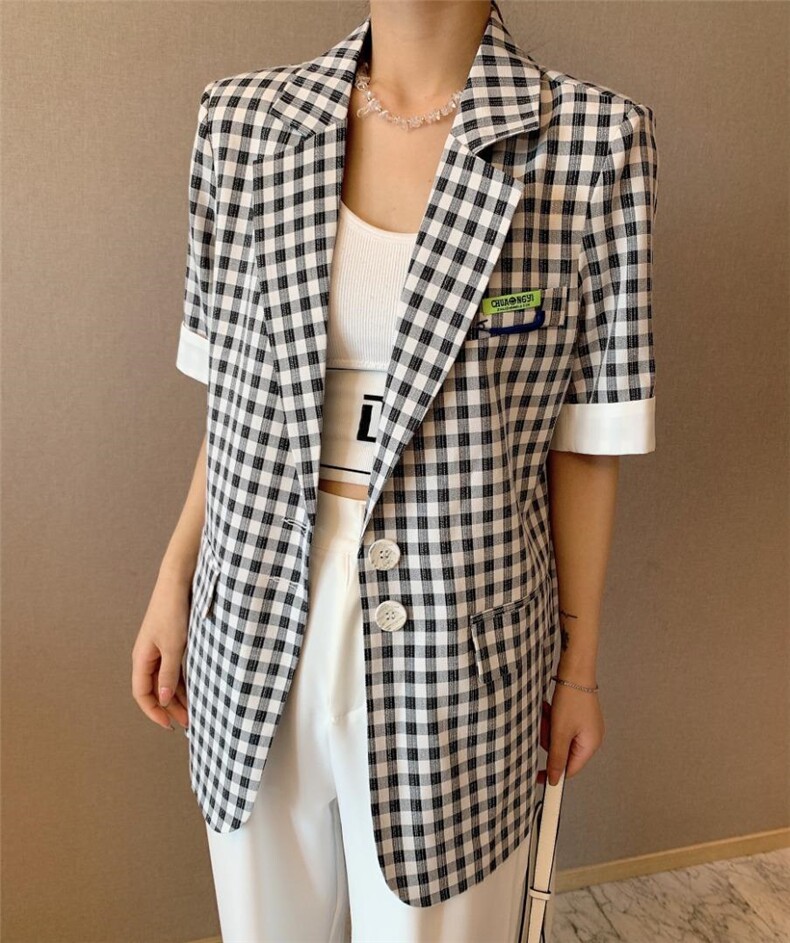 夏季新款休闲西装，女装西装，水锦红