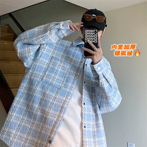 特批P65无差价薄款改小香风加厚棉服男士银狐绒加绒外套J547J加绒图片
