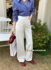 20205时尚微弹拖地裤显瘦显高百搭女，女装牛仔裤，宸诺服饰