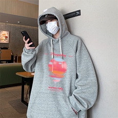 已注册得物抖音直播高品质港风男宽松连帽卫衣外套W5099P45控68，男装卫衣，电商C408(原B339-1)