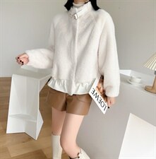 水貂毛外套，其它，有声有色