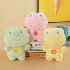 优优毛绒玩具 开心蛙