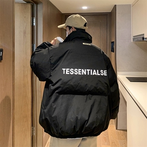 冬季新款潮流加厚潮面包服棉服男高街ins立领棉袄上衣 W6381-P78图片
