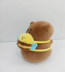 童话毛绒 蜜蜂卡皮25cm（百个起售）