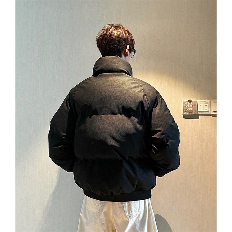 直播现货原版高品质冬季美式帆布皮棉服立体纹理加厚棉衣外套,男装棉衣,电商A486