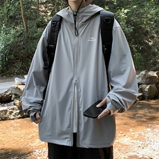 夏季户外轻薄透气防晒服潮流男女连帽皮肤衣情侣防晒衣FW9243-P40，男装夹克，星座1008