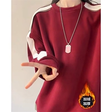 酒红色加绒