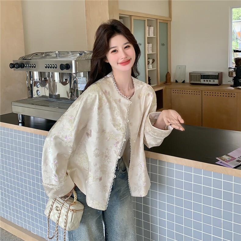 新品~~重工刺绣风短款外套W672P195K318,女装短外套,2C209