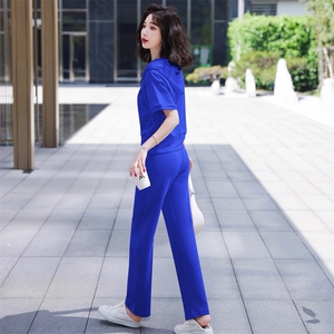 2022年夏装新款开衫休闲带帽运动服卫衣套装女网红时尚两件套女图片
