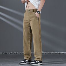 春夏季男士宽松休闲裤薄款清凉冰丝感仿牛仔裤3166-P45现货外贸，男装牛仔裤，星座224-1