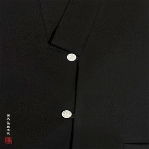 风男装棉麻男士禅意改良汉服领外套H108P90图片