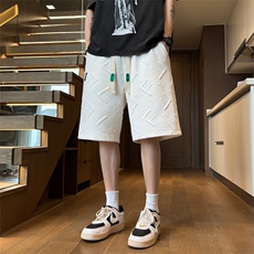 ！供视频！2025夏季新款男士提花短裤潮牌五分裤DK262特P28，男装休闲裤，电商B220