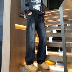 牛仔裤直筒潮牌B342-K9001-P50控68直播品质，男装牛仔裤，电商B342