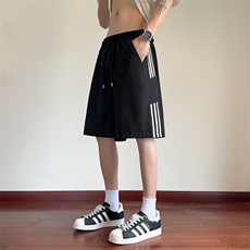！2025夏季新款男士冰丝短裤垂感运动五分裤DK340特P25控49，男装休闲裤，电商B220