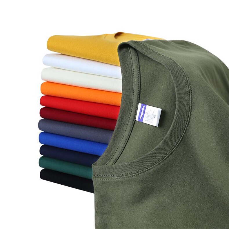 1303B-1-CH006260g高品质精紧赛纯棉短袖#大货，男装T恤，星座1303B-1