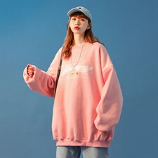 中性风2022新款简约印花情侣卫衣女宽松百搭外套G937P33，女装短外套，电商A339