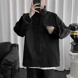 D840-P56外套男春秋季2025新款潮牌美式户外工装高级感运动夹克图片
