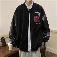高街ins潮流宽松休闲夹克外套男春秋季新款嘻哈棒球服W5574-P62，男装夹克，星座512-2