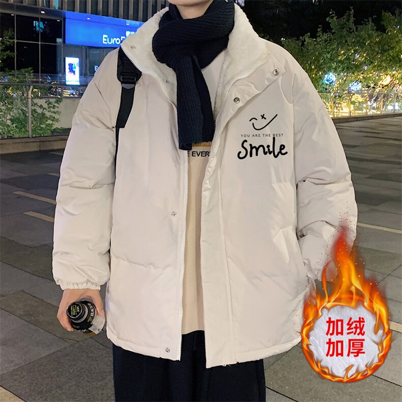 ！2023秋冬加绒加厚男士棉衣保暖立领时尚棉服外套MY108特P78,男装棉衣,电商B220