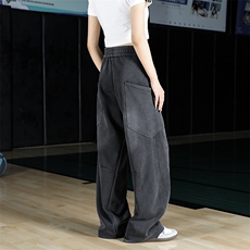 B258-K9903-P65控88抖音品质水洗休闲裤成分70%棉30%聚酯纤维，男装休闲裤，电商B258