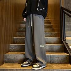 ！2024春季新款男士直筒卫裤潮流休闲运动裤WK2038特P35，男装休闲裤，电商B220