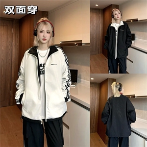 网图慎用 双面穿满天星夹克外套冲锋衣J6066-P65棉服MY6077-P90图片