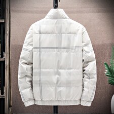 主推差价大立领潮牌男学生短款外套羽绒服亮面潮牌，男装羽绒服，星座301D-5(原星座1415）