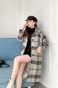 现货冬装呢大衣有加棉跟不加棉的,四色三码MLXL，女装，票意情