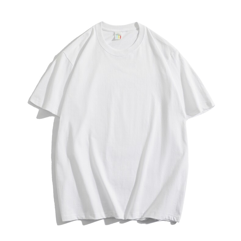 T06大码男女休闲圆领短袖五分半袖宽松T恤字母印花团队服夏装TEE,男装T恤,星座115A-1