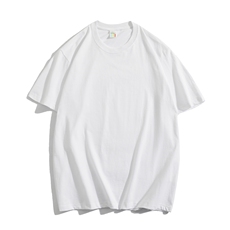 T06大码男女休闲圆领短袖五分半袖宽松T恤字母印花团队服夏装TEE，男装T恤，星座115A-1