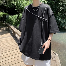 短袖新款青春流行潮流潮T恤夏季男标准圆领时尚潮牌，男装T恤，星座716-2