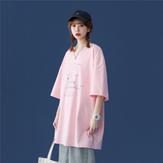 2024夏装新款高品质中性克莱因蓝印花短袖非烫画216-2-A63-P25，男装T恤，星座716-1