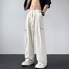 四季款7美式阔腿多口袋工装裤百搭宽松休闲裤XZ211-1-K2338-P60，男装工装外套，星座211-1