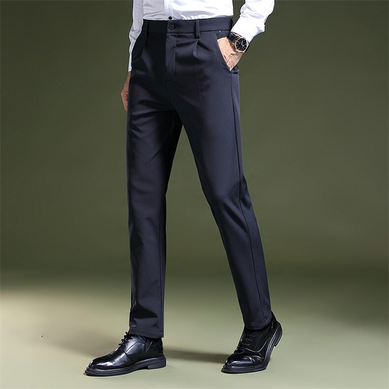 冬季新款羽绒裤男外穿加厚保暖男裤中年商务休闲白鸭绒男装裤子，男装棉裤，电商B212（原钱塘6029）