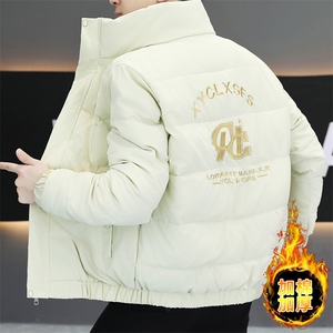 1018-MY929-P80新款立领棉衣男韩版休闲痞帅个性棉服冬装保暖外套图片