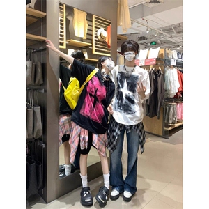 260克夏季潮牌印花短袖ZX0133-P28图片