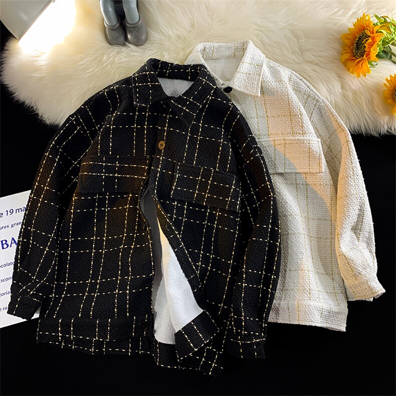 23春装新款小香风工装男外套上衣DSA059-7805-P55-限78,男装夹克,电商A059