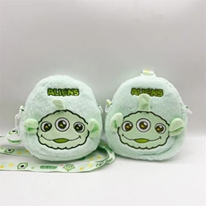 聚朋毛绒玩具 8265三眼怪方包