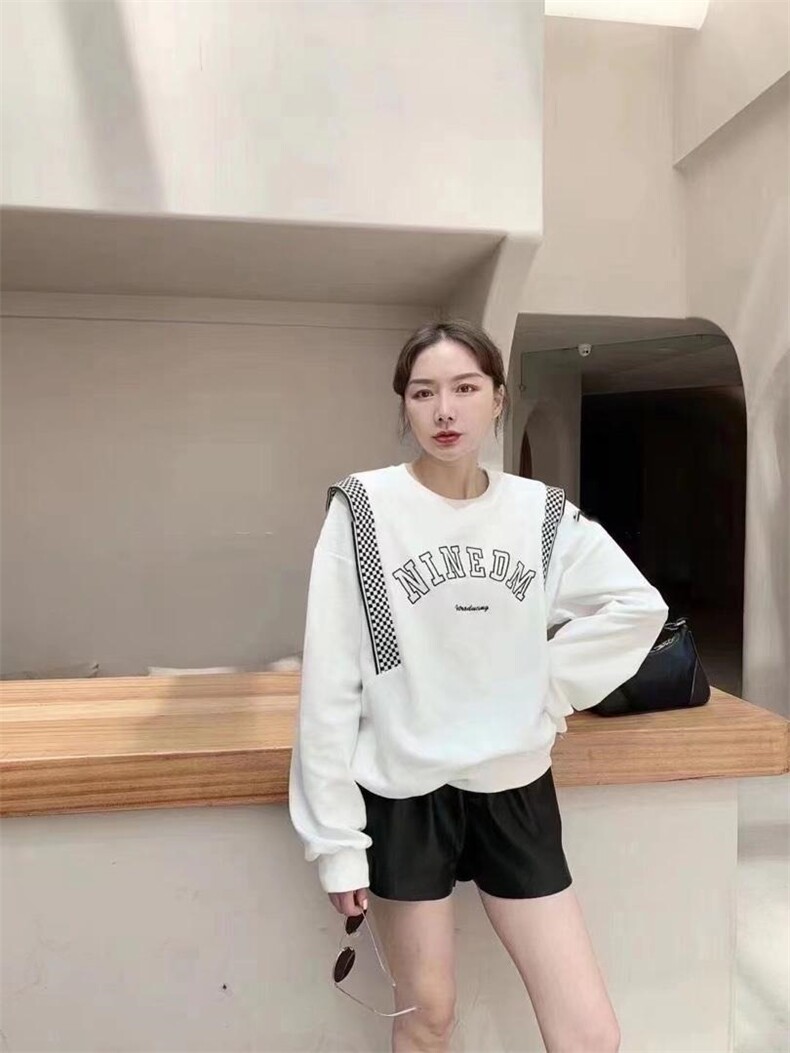 撞色卫衣，女装卫衣/绒衫，玫丽梦